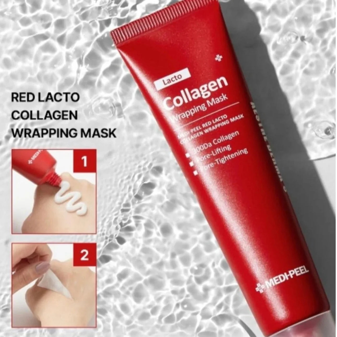 MEDIPEEL+ — Red Lacto Collagen Wrapping Mask (70ml)